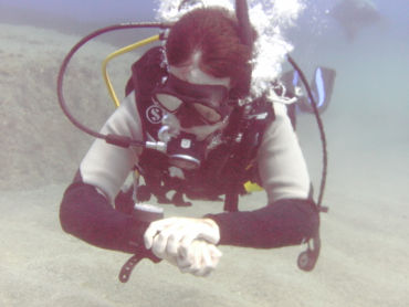 undersea diver